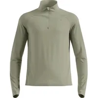 Odlo Zeroweight Warm 1/2 Zip Herren Sweater-Hell-Grün-XL