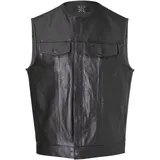 John Doe Lederweste schwarz M