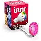 Innr GU10 Zigbee Smart Lampe, funktioniert mit Alexa und Hue* (Bridge erforderlich), White & Color, 16 Millionen Farben, LED Spot Dimmbar, Smart Home Lampe, 1-Pack