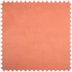 AKTION Reststück 5 Meter Microfaser Möbelstoff Soft Sonderfarbe Lachsorange