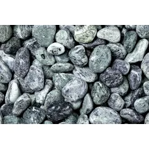 Bellamoli Granulati Kies Verde Alpi 7 - 15 mm 25 kg Grün