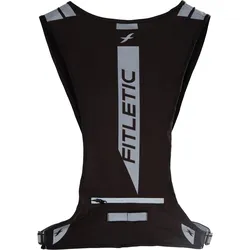 FITLETIC Warnweste. Laufweste mit Reflektoren SCHWARZ NO SIZE