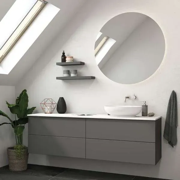 Dansani Waschplatz Badmöbelset Luna 160 cm mit.. - Badmöbel