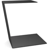 Beistelltisch schwarz | Couchtisch | Laptoptisch | Designerstück | Sofatisch | Beistelltisch C Form | Betttisch | Schlichtes und klares Design | Aus hochwertigem Metall