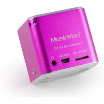 Technaxx MusicMan Mini BT-X2 pink