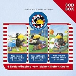 Der Kleine Rabe Socke - 3Cd Hörspielbox Vol. 1 - Der Kleine Rabe Socke, Rabe Socke (Hörbuch)