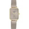Quarzuhr OOZOO, grau (taupe), Armbanduhren, Damen, Armbanduhr, Damenuhr, analog