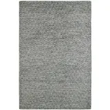 MeGusta Kurzflor Teppich Vintage Modern Graphit Wolle 160x230 cm Clara