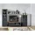 Innostyle Stauraumvitrine Jasmin 66 x 42 x 204 cm Grau