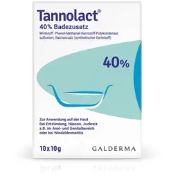 TANNOLACT Badezusatz 10X10 g