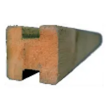 Tetzner & Jentzsch T & J Zaunmodul-System Trelleborg Mittelpfosten 9 x 9 x 210 cm