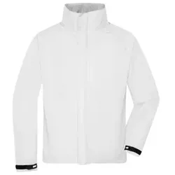 Herren Outdoor Jacke JN1010, weiß, Größe XXL - weiss - XXL