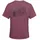 Jack Wolfskin Vonnan Graphic Kurzarm-t-shirt - Ridge Leaf Raisin - L