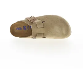 Birkenstock Boston Weichbettung Veloursleder taupe 37