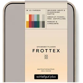 schlafgut Frottex 180 x 200 - 200 x 200 cm sand mid
