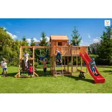 fungoo Spielturm My SPACE_XL Spider+ Teak