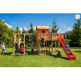 fungoo Spielturm My SPACE_XL Spider+ Teak