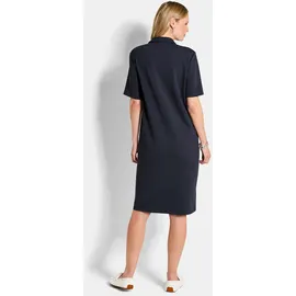 GOLDNER Polokleid Kleid Marine 40