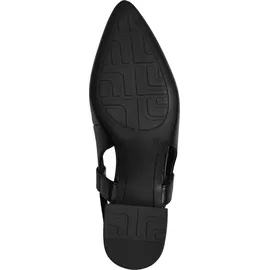 Marco Tozzi Damen Slingpumps mit Blockabsatz Vegan, Schwarz (Schwarz), 38 EU