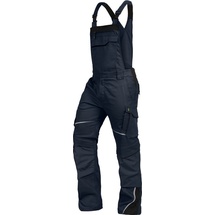 Leibwächter Arbeitshose Flex-Line Herren, Latzhose marine-schwarz, Größe 48