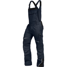 Leibwächter Arbeitshose Flex-Line Herren, Latzhose marine-schwarz, Größe 48