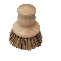 Waldkraft Topfbürste aus Buchenholz, Ø 7cm 10006 01 03 600 , Holzbürste mit Union Borsten
