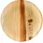 Wisefood Palmblatt Teller rund Ø 23 cm 25 St. Beige