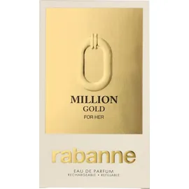 Paco Rabanne Million Gold For Her Eau de Parfum refillable 50 ml