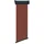 vidaXL Balkon-Seitenmarkise 65 x 250 cm Braun Aluminium