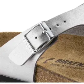 Birkenstock Gizeh Birko-Flor silver 39
