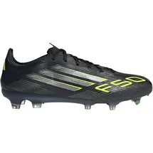 adidas F50 Pro Firm Ground Herren Core Black/Iron Met./Lemon 43 1/3
