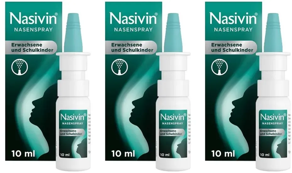 Nasivin Nasenspray ohne Konservierungsstoffe Erwachsene und Schu