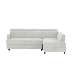 Ecksofa  Fabienne ¦ grau ¦ Maße (cm): B: 228 H: 81 T: 158