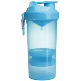 SmartShake O2GO Shaker 600ml, Neon Blue),