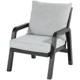 Hartman Ibiza Lounge Sessel 71 x 84 x 93 cm royal grey