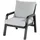 Hartman Ibiza Lounge Sessel 71 x 84 x 93 cm royal grey