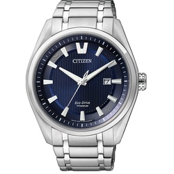 Citizen Herrenuhr Super Titanium AW1240-57L - silber