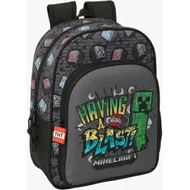 Safta Minecraft Small Kinder Rucksack 10l Graffiti