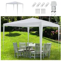 Cepewa Pavillon Partyzelt | 3m x 3m Zelthöhe 2,6m