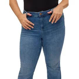 Vero Moda Curve Bootcut-Jeans VMCFLASH MR FLARED JEANS LI347 GA CUR blau 50