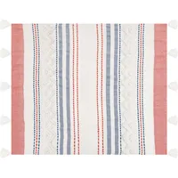 Beliani Kuscheldecke Cubuk 130 x 150 cm, Bunt