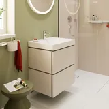 Hansgrohe Xilesa E 580x470mm, 2 Schubkästen, sandbeige matt
