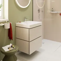 Hansgrohe Xilesa E 580x470mm, 2 Schubkästen, sandbeige matt