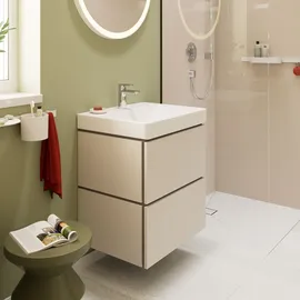 Hansgrohe Xilesa E 580x470mm, 2 Schubkästen, sandbeige matt