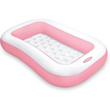 Intex 58423NP Aufstellpool Aufblasbarer Pool Rechteckig 90 l Weiß, Pink