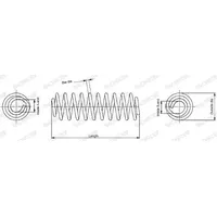 Monroe Fahrwerksfeder Daihatsu: SP3613