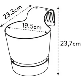 elho Greenville Easy Hanger single - 25 cm