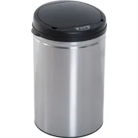 Automatik Sensor Mülleimer Abfalleimer IR Sensor, Rund, 30L, Optionaler Inneneimer, Edelstahl