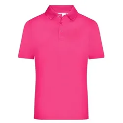 Herren Aktiv Poloshirt JN720, pink, Größe XXL - pink - XXL