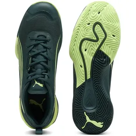 Puma Eliminate Nitro 4 Hallenschuh, Green Terrain Fizzy Light, 44.5